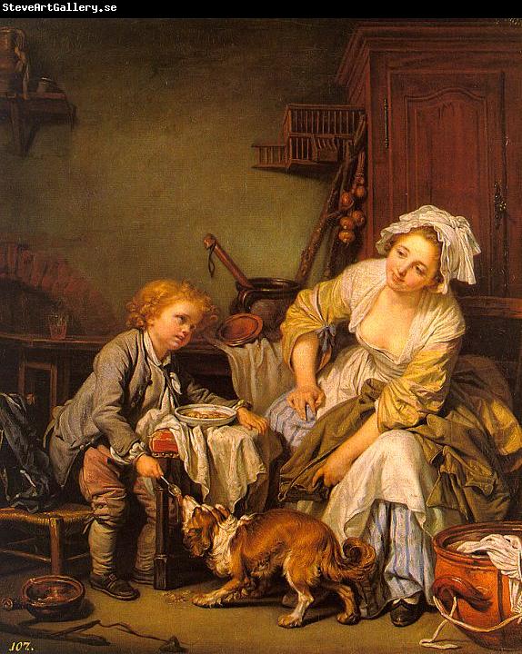 Jean Baptiste Greuze The Spoiled Child